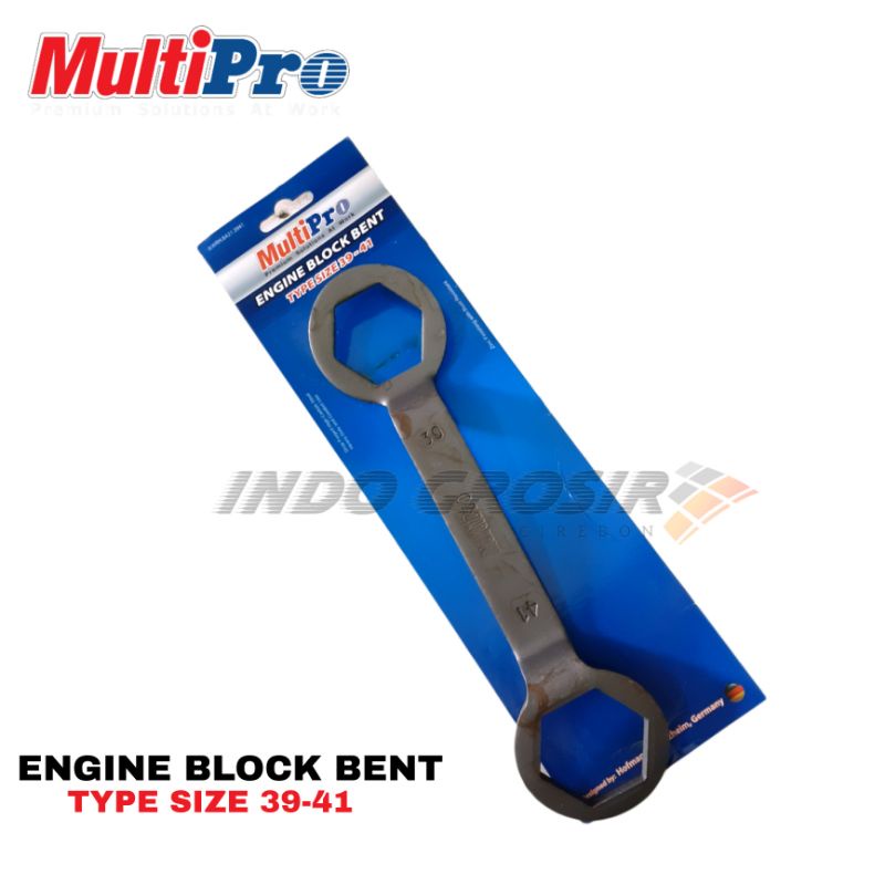 Multipro Kunci Blok Mesin 39X41 Kopling CVT Motor Matic Engine Block Bent