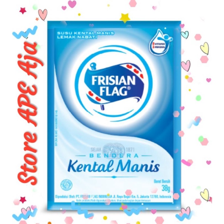 

FRISIAN FLAG BENDERA KENTAL MANIS [ 38gr X 6 sachet ]