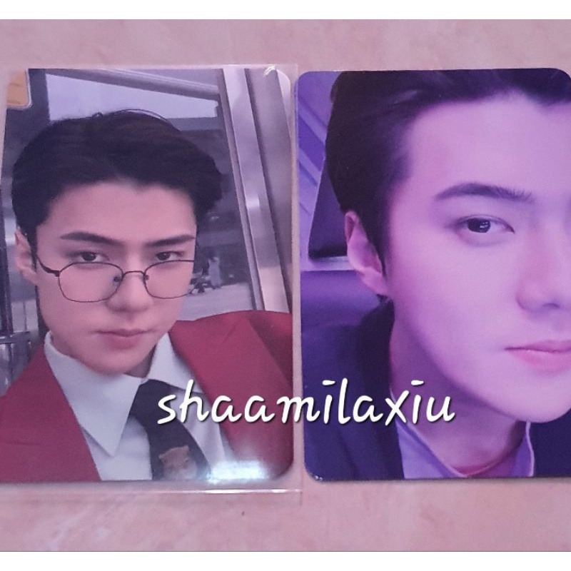 photocard exo sehun kihno jasmer what a life wal poca pc dftf ar selca