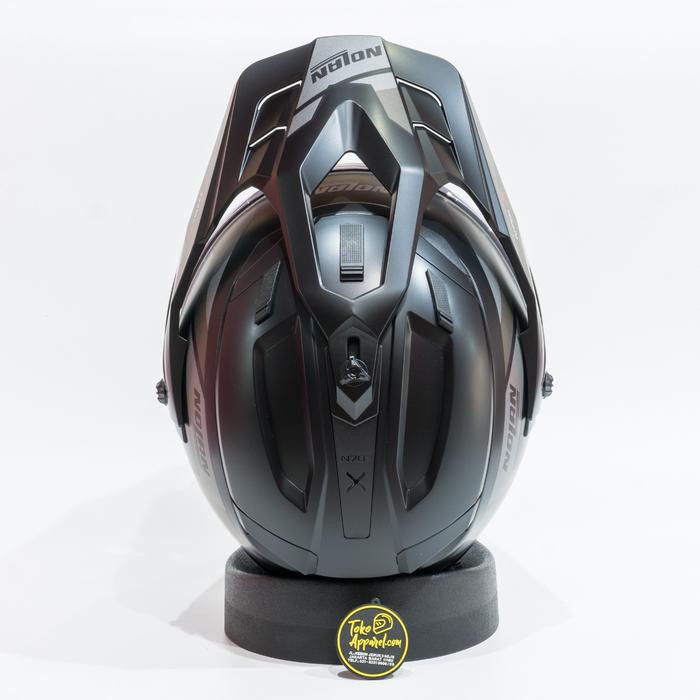 TERBARU NOLAN N70.2 X GRANDES ALPES 21 - FLAT BLACK