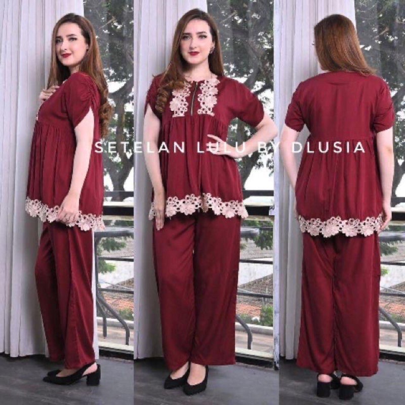 SETELAN DASTER ARAB RENDA SET | BISA COD