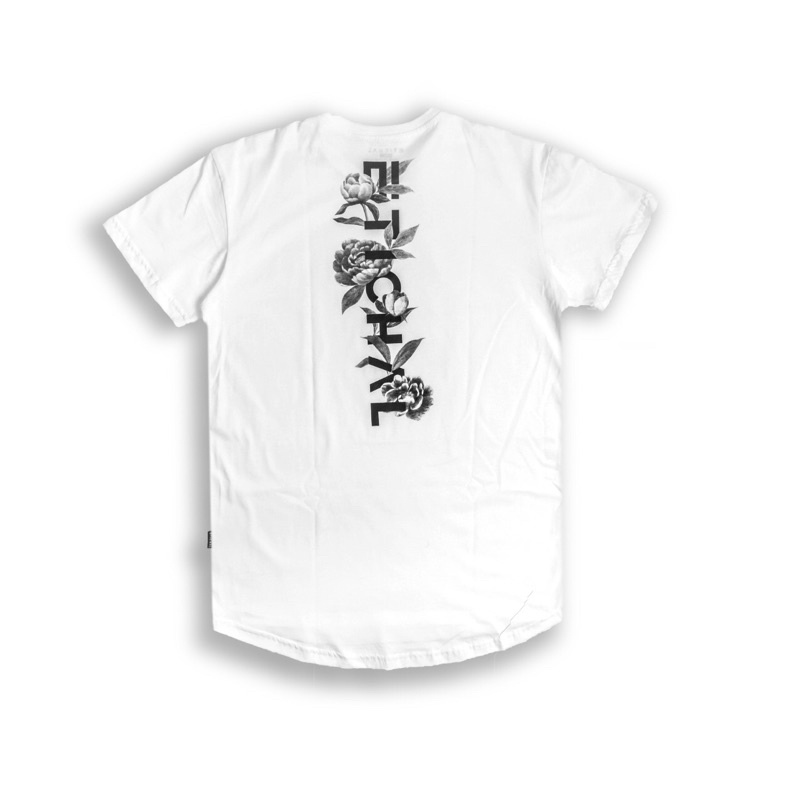 ETICHAL tshirt peonee / kaos / longline tshirt