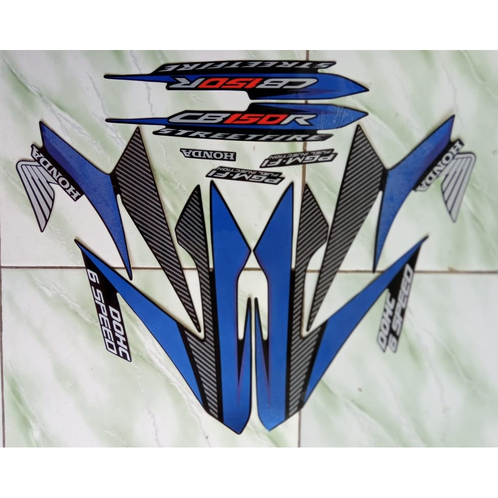 stiker striping honda cb150r 2014