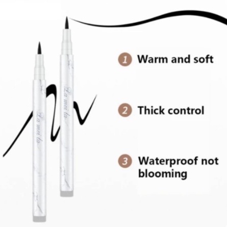 LAMEILA Marble Eyeliner Long Lasting - Waterproof - Eye liner Tahan Lama