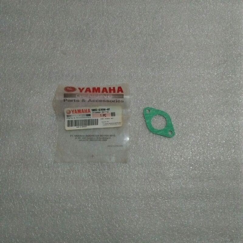 5MX-E3556-01 original YGP Yamaha genuine part NOS perpak paking intake Karburator karbu Nouvo lele z