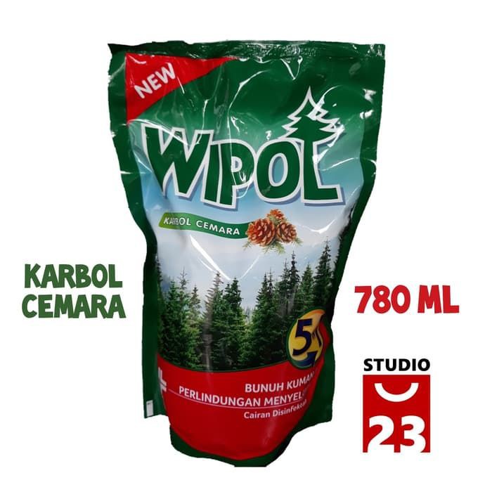 MRH WIPOL KARBOL CEMARA 780 ML 5 IN 1