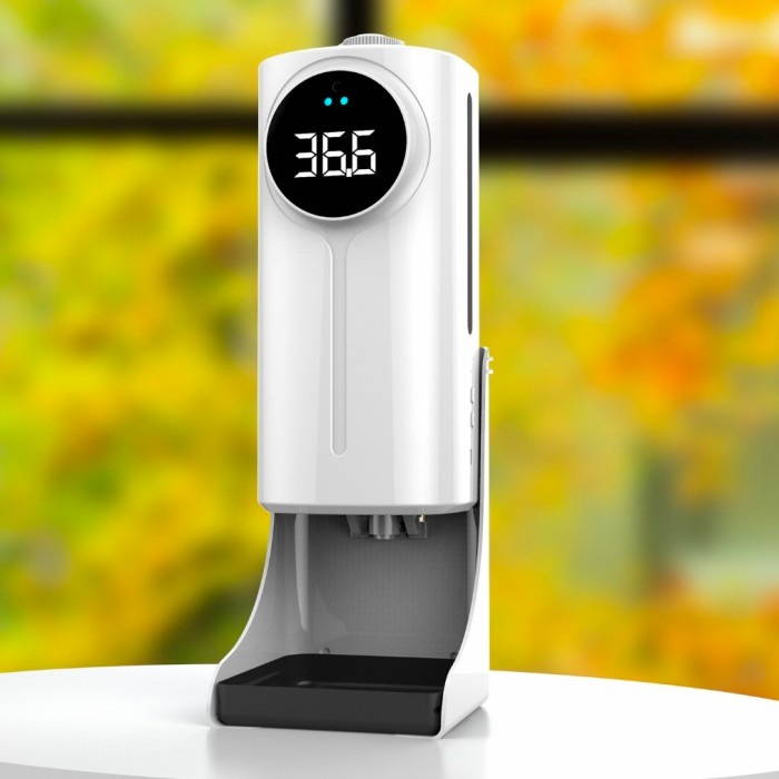 Diskon K9 Pro Dual Sensor Termometer Infrared Soap Dispenser  Free Tripod Diskon