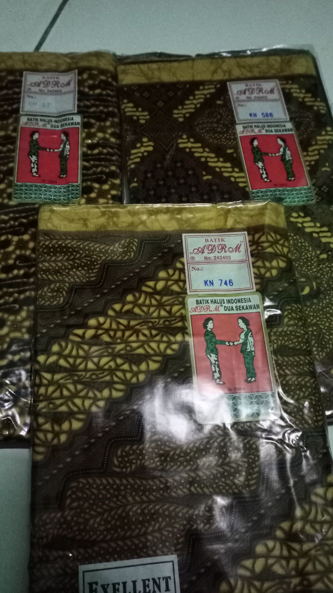 Kain Panjang Batik Solo Soga Genes Exellent Cap Salaman Adrm