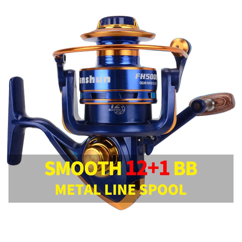 Reel Pancingan 5.2:1 Ratio fishing Reel Reel Metal Reel Pancing Laut Murah Reel Pancing Reel Pancing Laut besar Reel Pancing Maguro 13BB Reel Pancing Laut Reel Murah Reel Pancing mini 15kg Max Power