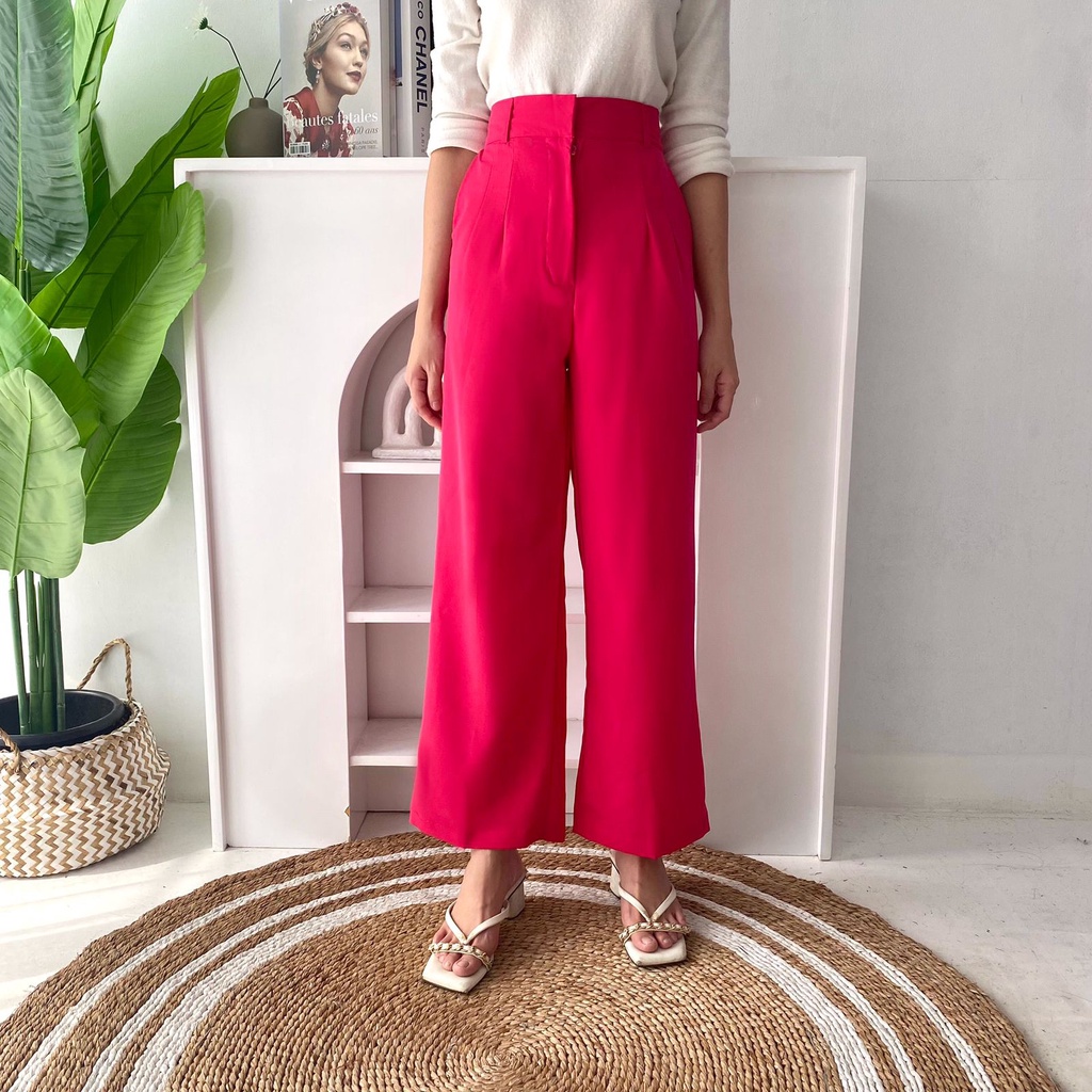 V1040 Ruth Long Pants - 13 COLOR &amp; 3 SIZE