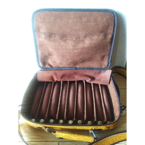 tas akik tempat batu bacan pirus pandan anggur