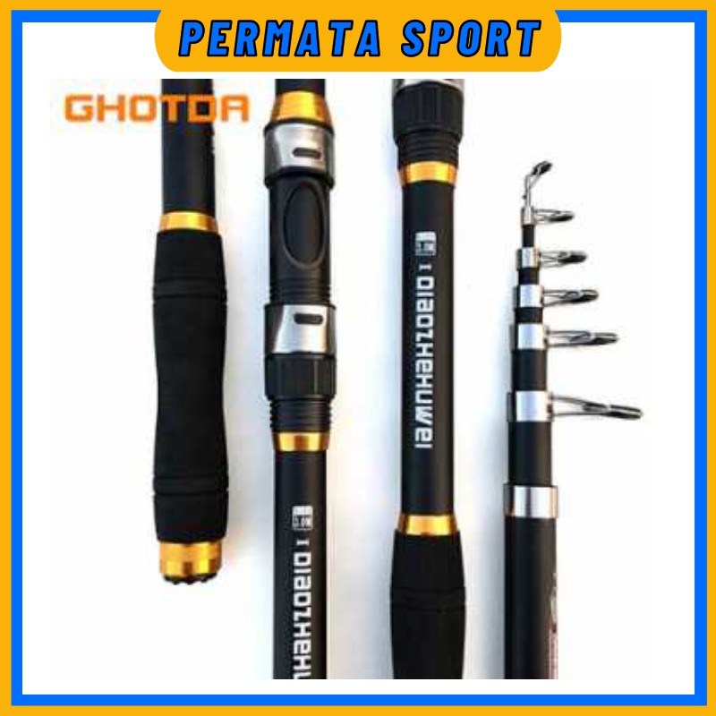 GHOTDA Joran Pancing Portable Carbon Fiber Telescopic