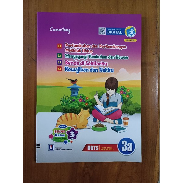 Buku LKS Cemerlang Tematik Kelas 3 Semester 1