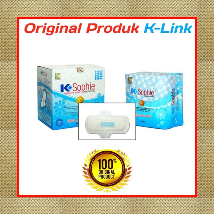 PPEMBALUT WANITA K SOPHIE REGULAR FLOW K LINK ORIGINAL