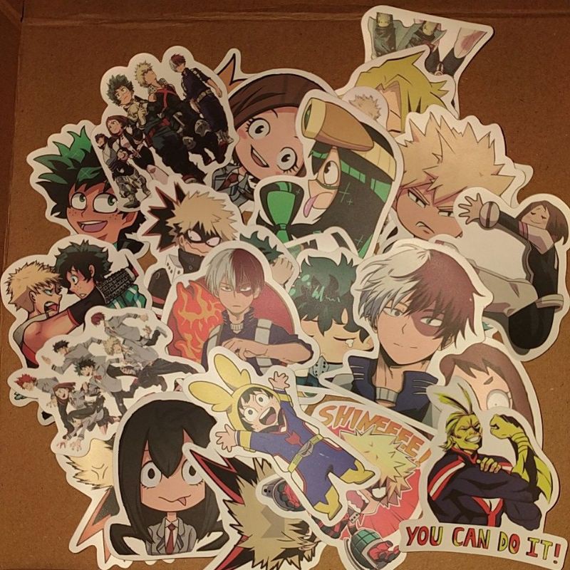 

stiker boku no hero academia