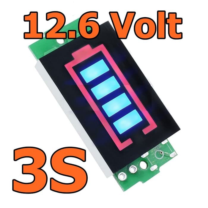 Display Bar 3S 12V Lithium Battery Capacity Indicator Power Tester