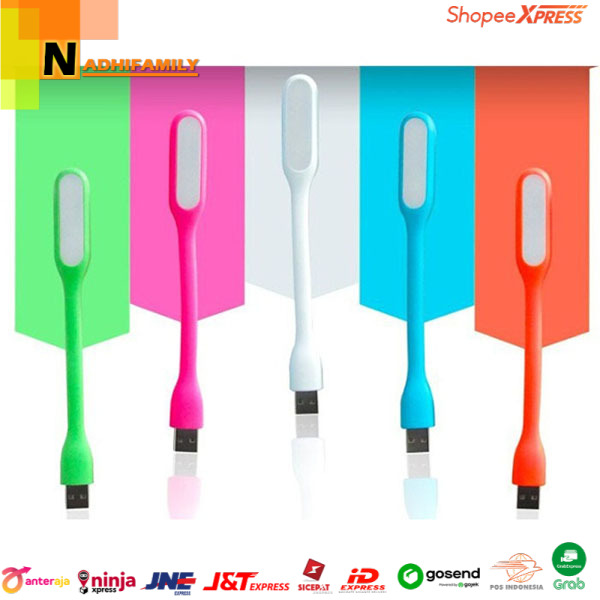 Jual HOT USB Lampu LED Sikat Lampu Mini Warna Warni Lampu USB Mini