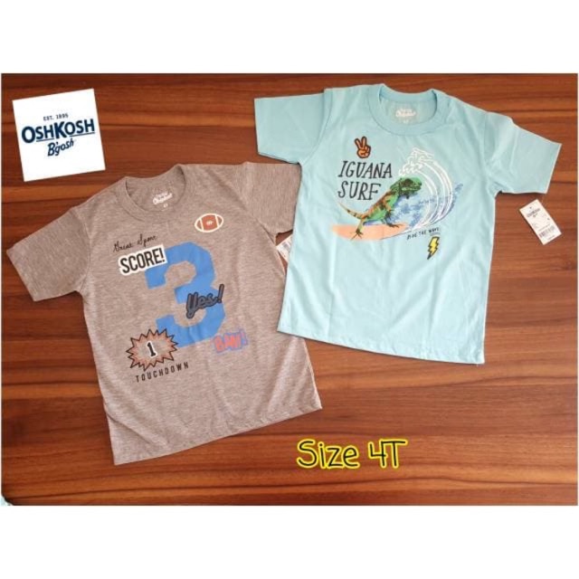 Oshkosh Kids Boy / Oshkosh Tshirt / Baju Anak Oshkosh /Kaos Import