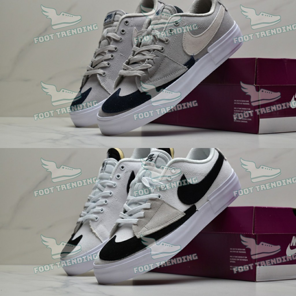 Sepatu Sneakers Desain Nike Sb Zoom Blazer Low Edge Untuk Pria Wanita Jdd117 Gjk 0614 Shopee Indonesia