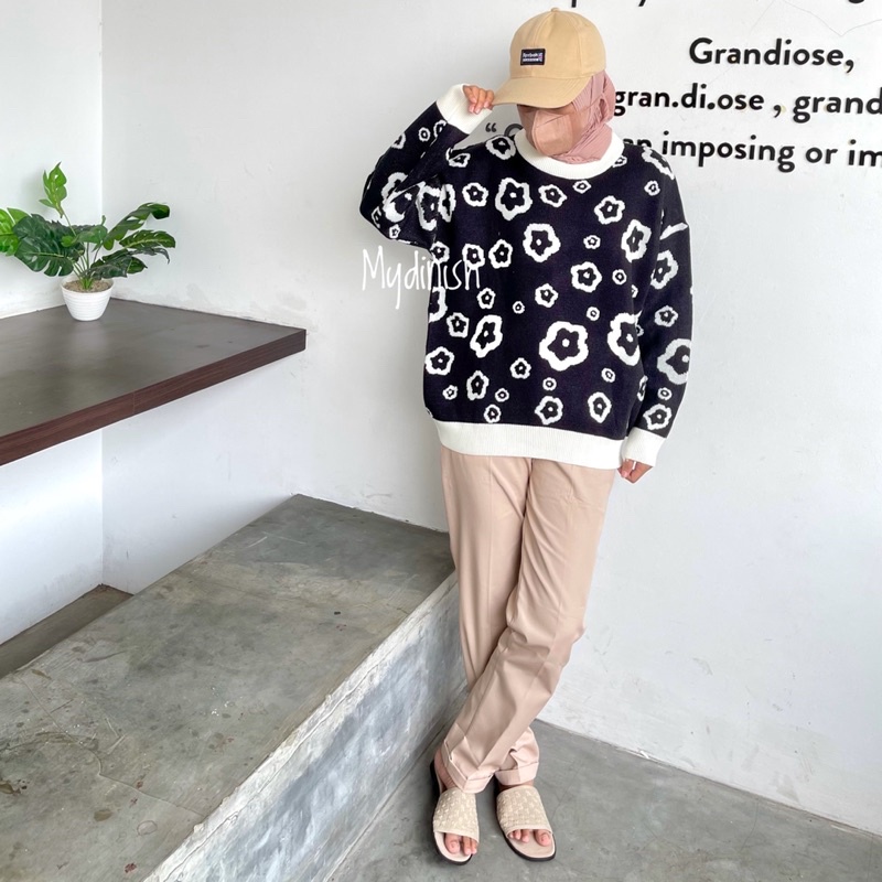 Lebia Flower Blouse - Atasan Wanita terbaru