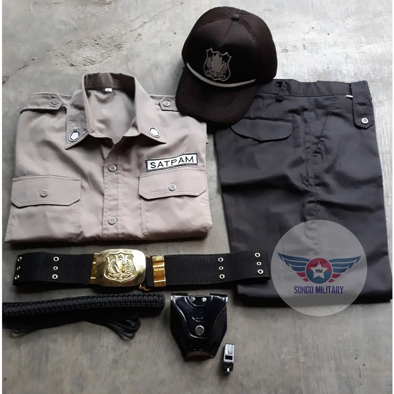 Paket Seragam PDH Satpam Baru Seragam Security POLISI