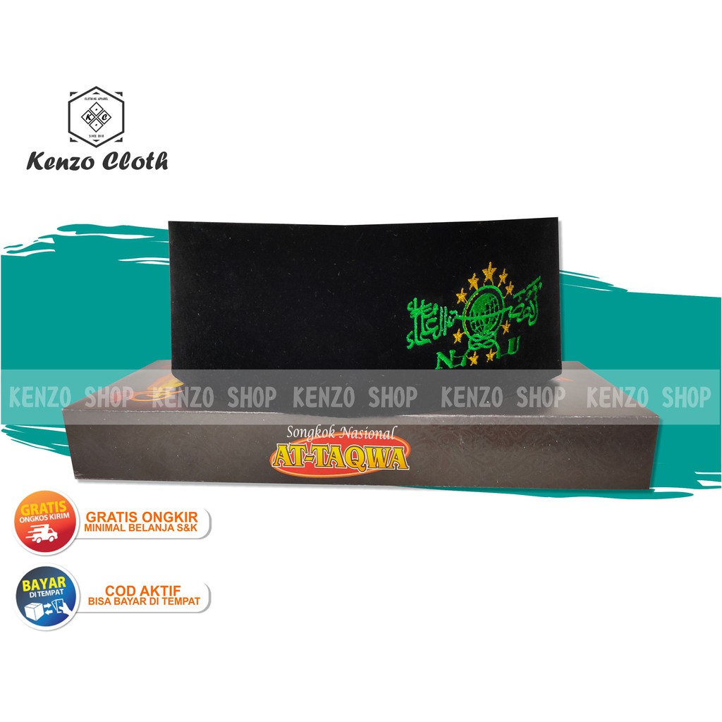 KOPIAH SONGKOK BORDIR NU PECI ANAK DEWASA BELUDRU TERMURAH