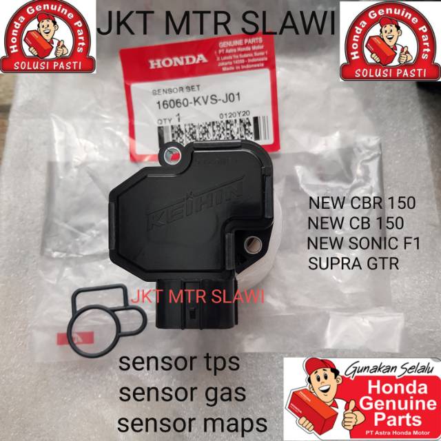 16060-KVS-J01 Sensor tps sensor gas throttle body body set new cbr 150 new cb 150 new sonic supra gtr ori Honda