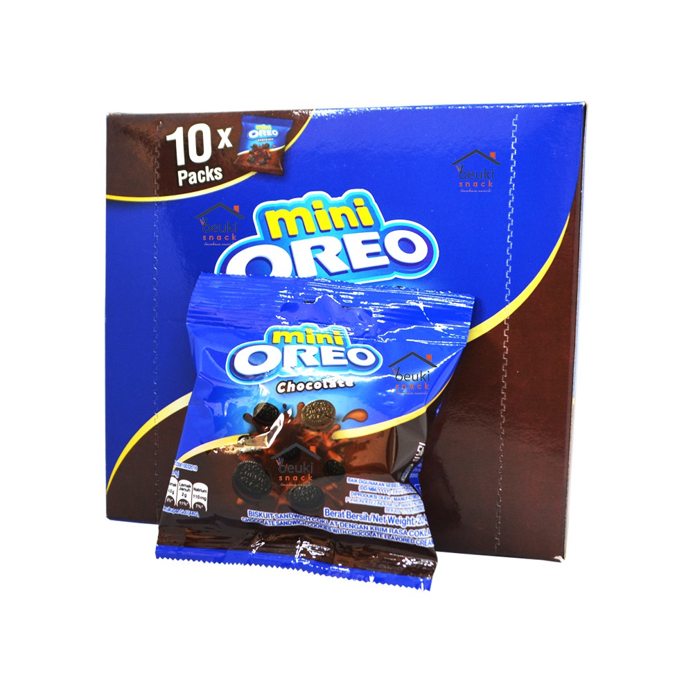 

Oreo Mini Chocolate Biskuit Mini Kemasan Pack Harga Grosir Lebih Murah - 10pcs x 20gr