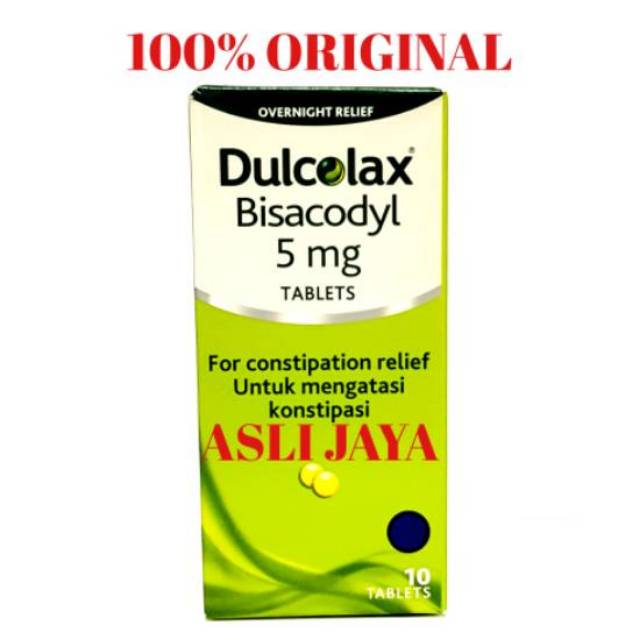 Dulcolax Isi 10 Tablet - Mengatasi Susah BAB