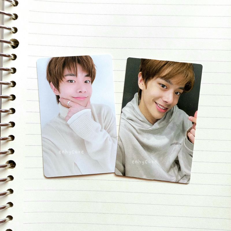PHOTOCARD PC ENHYPEN SIM JAKE JAEYUN LIGHTSTICK LS SEASON GREETINGS SG 2021 : yang jungwon lee heese