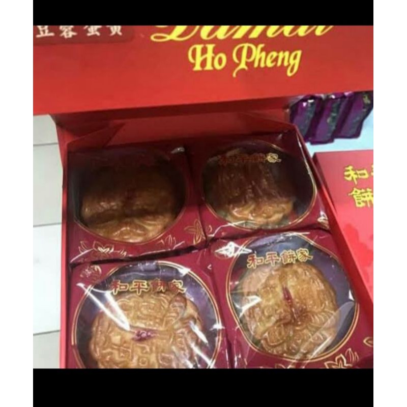 

Moon Cake(Ho Pheng) rasa kacang hijau telur 1