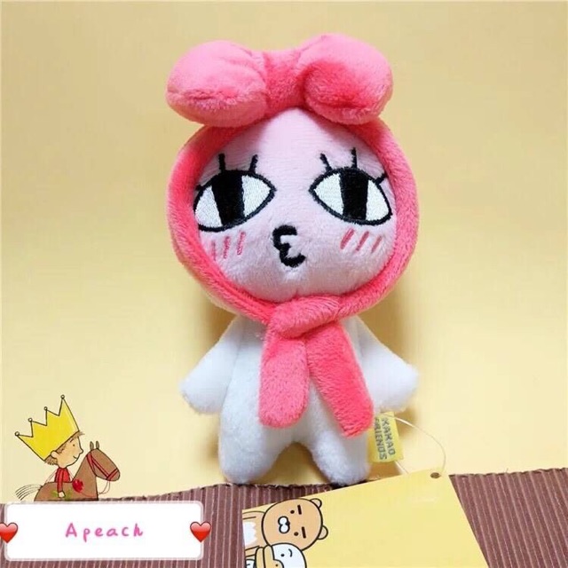 Gantungan Boneka Kakao friends Original Boneka Apeach Kakao friends
