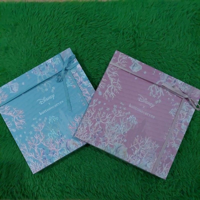 BUTTONSCARVES MERMAID TEAL DAN DAISY BURLWOOD PESANAN PFAUZIATI