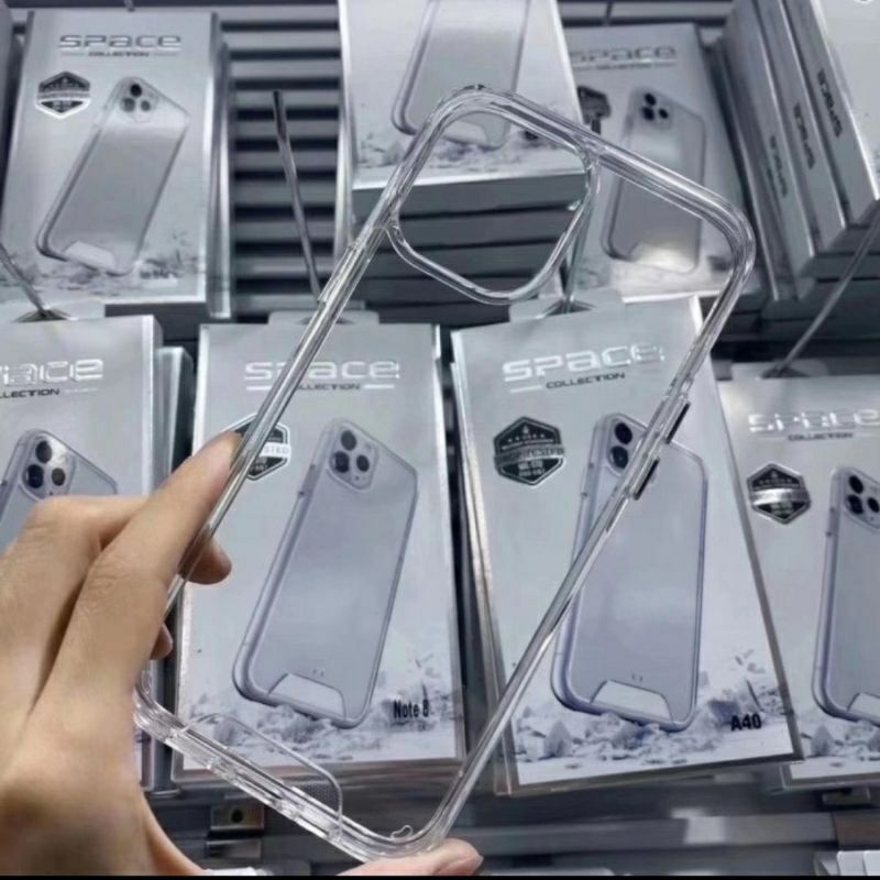 Cover Clear iPhone 14 / 14 Plus / 14 Pro / 14Pro Max Softcase Bening Silicone Space iPhone 14+