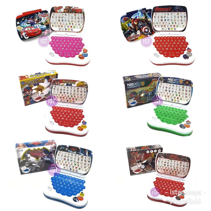 Cbg-020 Mainan Edukasi Anak Perempuan Aquabeads Playset - Aquabea AK257 Mainan Mini Laptop Alat Ban