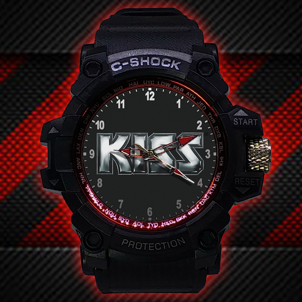 (ISTIMEWA BOSSQUE) JAM TANGAN KISS LIST MERAH - EXCLUSIVE 7