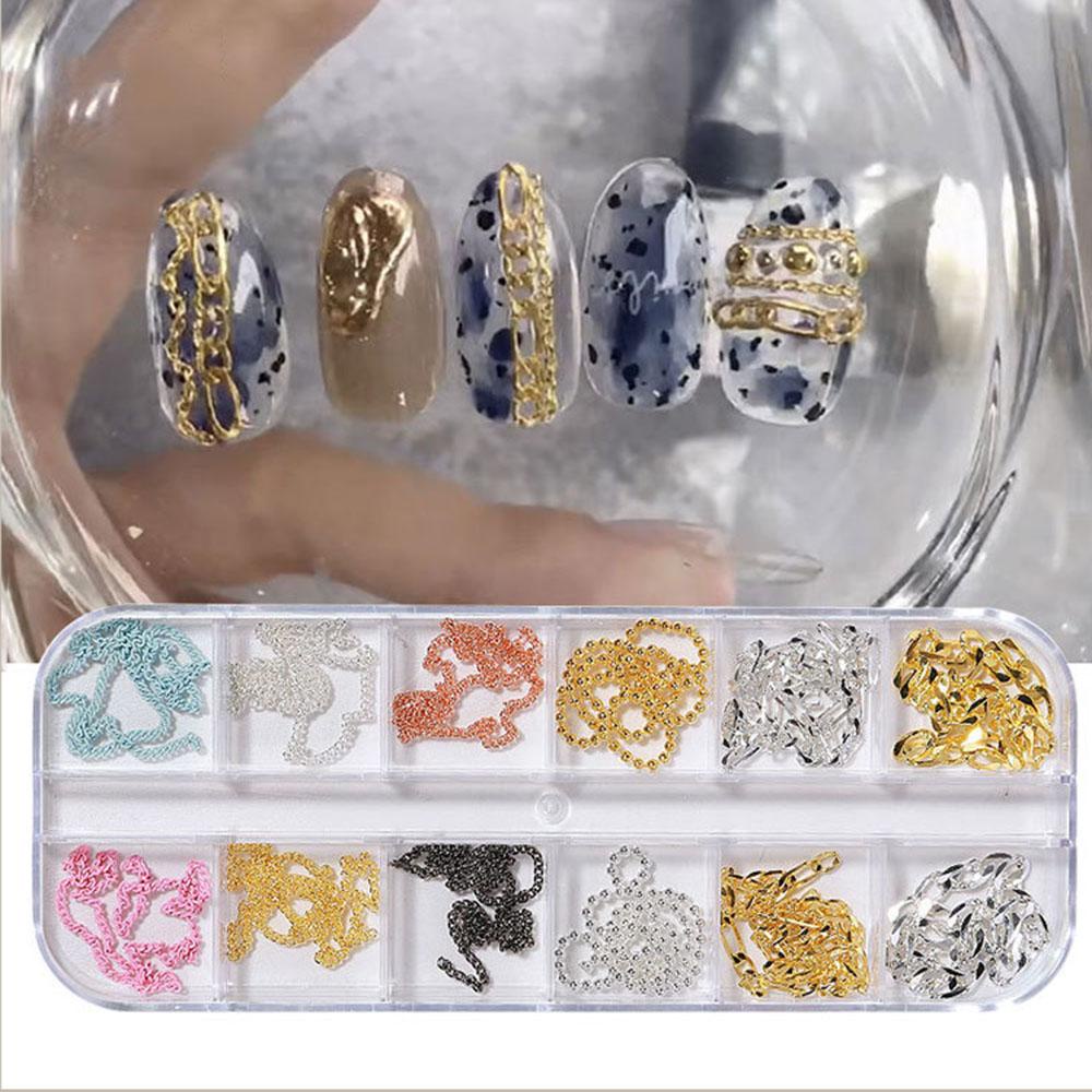 AUGUSTINA Augustina Dekorasi Nail Art 3D Spesial Manicure Aksesori Pesona DIY Hiasan Nail Art