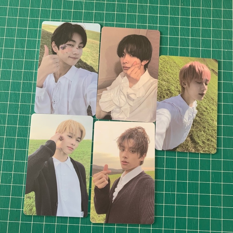 ready stock lucky draw powerstation enhypen photocard official dimension answer