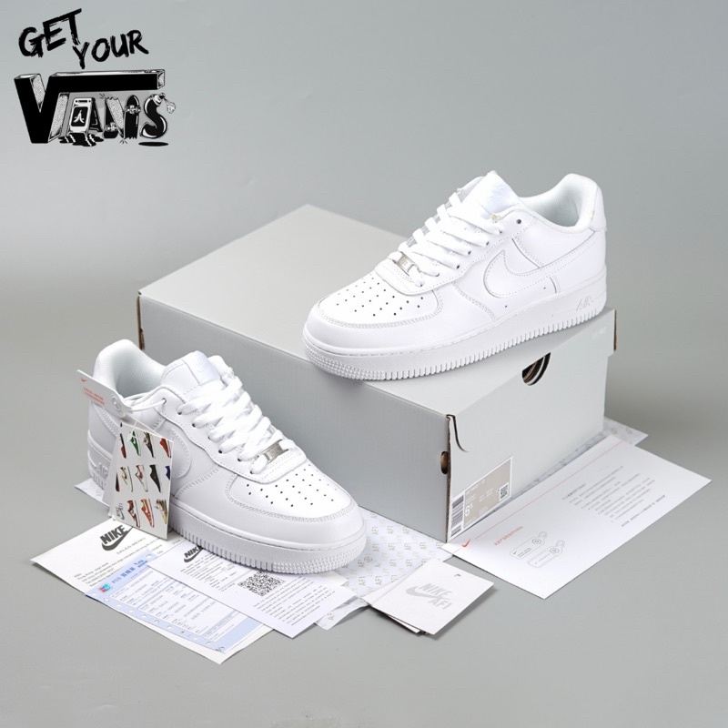 Nike Air Force 1 Low Triple White &quot;Original BNIB 100% &quot;