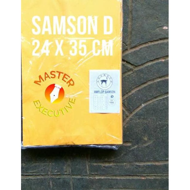 

✫ Bio Amplop D Samson Coklat - 24 x 35 cm - Folio ☞