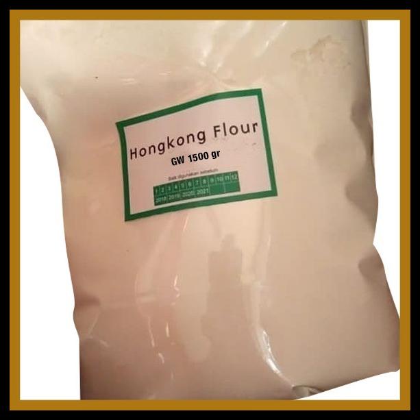 

TERBARUU!! Tepung Hongkong/Tepung Kwoloon Flour/Tepung Kue Bulan Dimsum Pao 1.5KG SALE