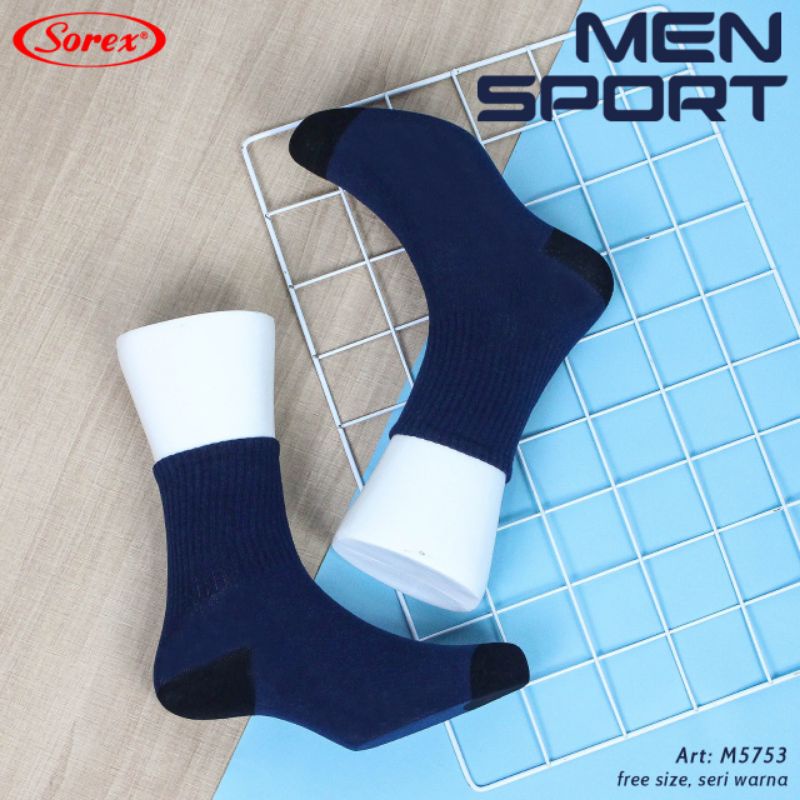 Sorex Men sport Socks M 5751/ M 5752/M 5753 kaos kaki laki laki