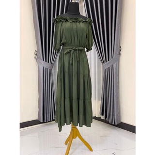 Dress Gamis Katun Rayon Shakila Homedress