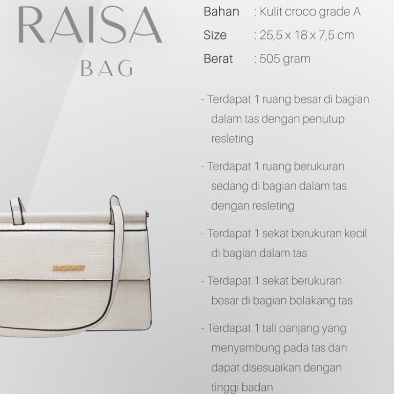 Jims Honey Raisa Bag Tas Selempang Sling Wanita