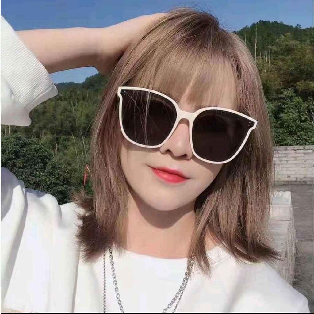 Korean Design Retro Mata Kucing Kacamata Hitam Wanita Sunglasses  MH.ID