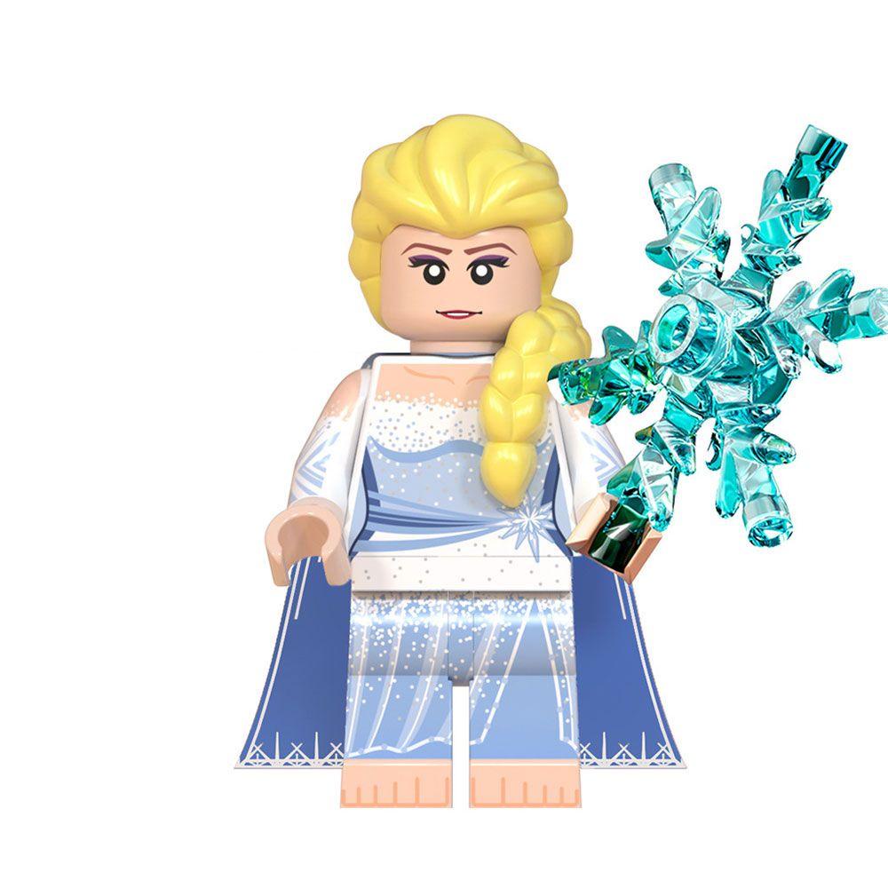 R-FLOWER Figurines Mainan Action Frozen Princess Baru