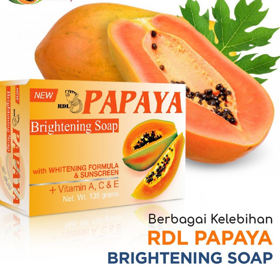 RDL PAPAYA brightening Soap 135gr