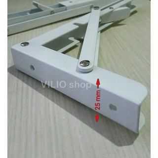 Siku lipat ambalan folding shelf bracket 40 cm | Shopee
