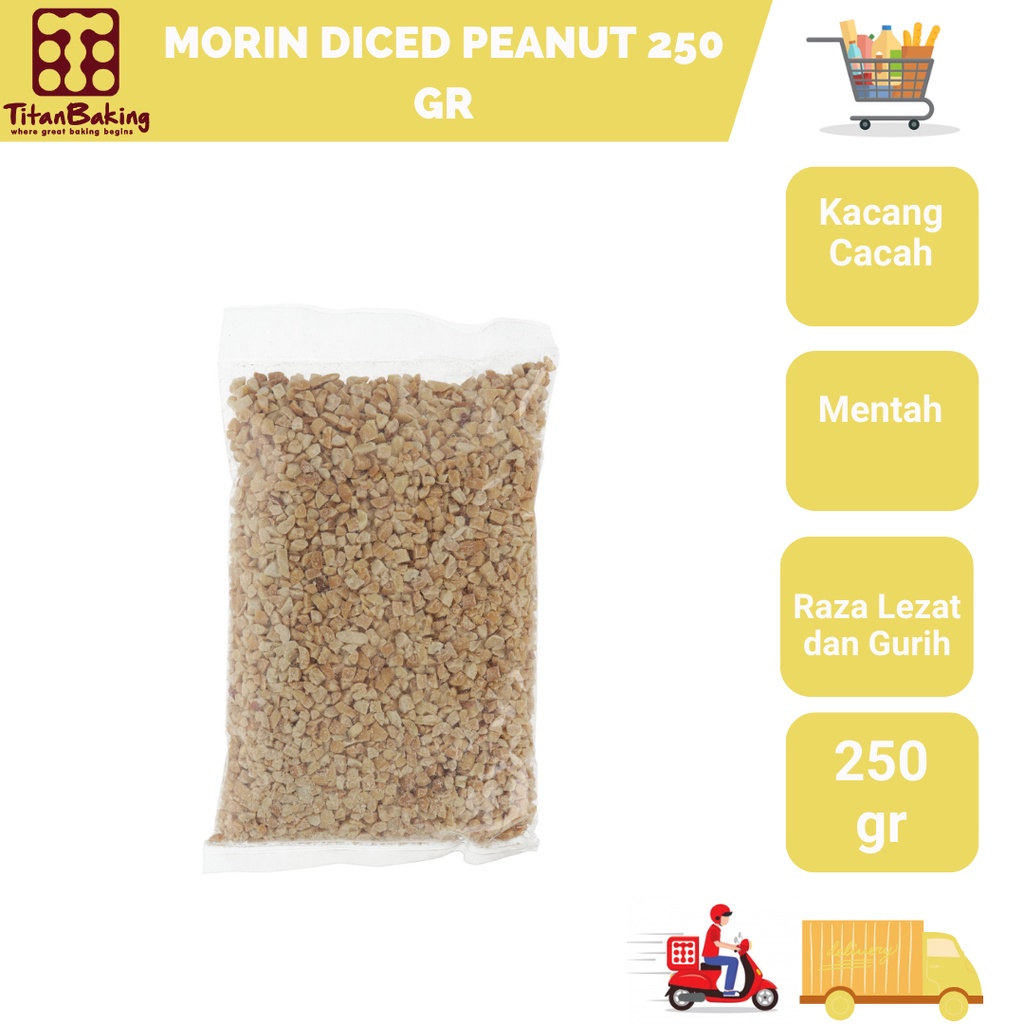 

Kacang Morin Cacah 250gr / Mrn Diced Peanut 250gr