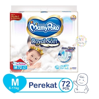 Jual MAMYPOKO ROYAL SOFT TAPE NB84 M72 S80 XL50 MAMY POKO TAPE POPOK